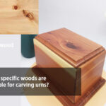 what specific woods are suitable for carving urns