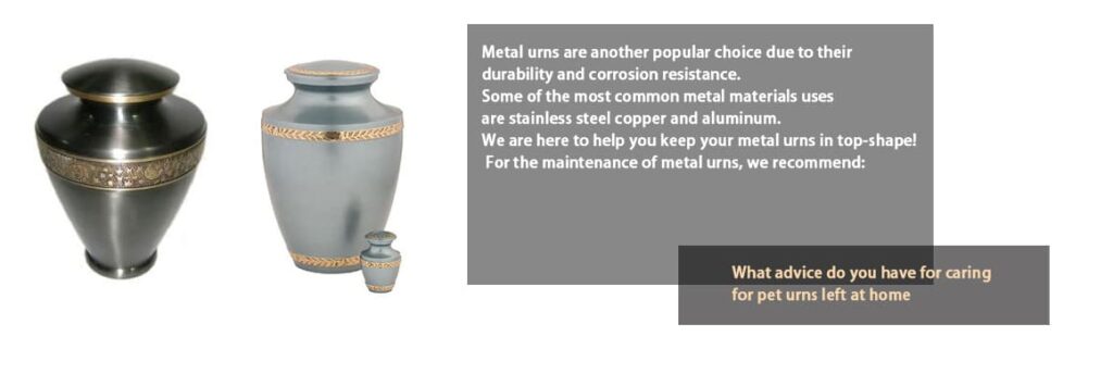 beloved metal urns