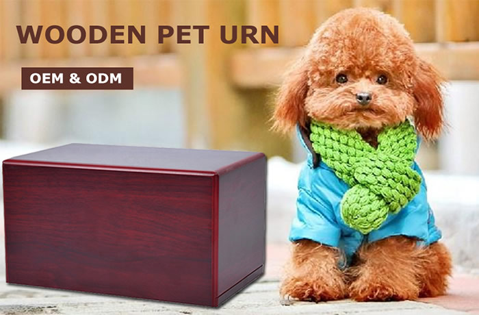 wood pet urn factory shangdong