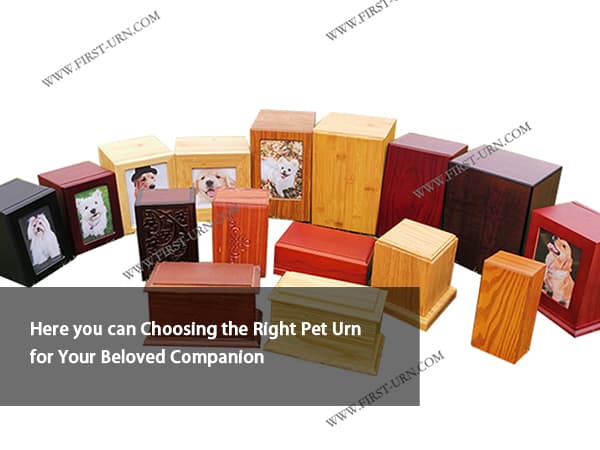 Here You Can Choosing The Right Pet Urn For Your Beloved Companion