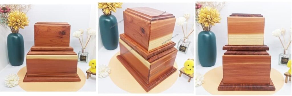 cedar cremation urns