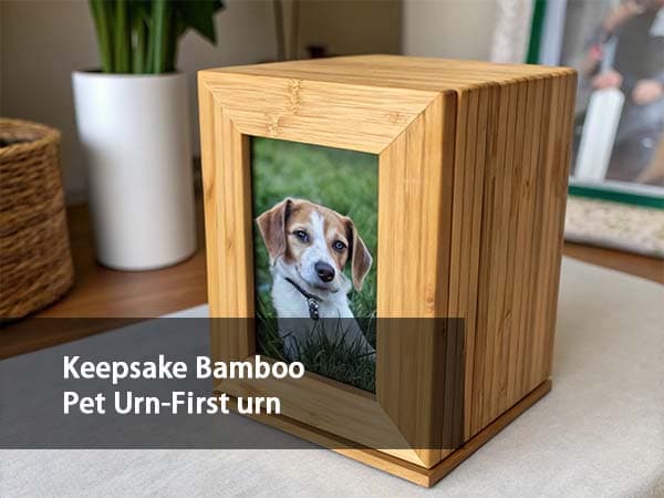 Keepsale Bamboo Pet Urn-First Urn