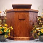 wooden box cremation urn diy design