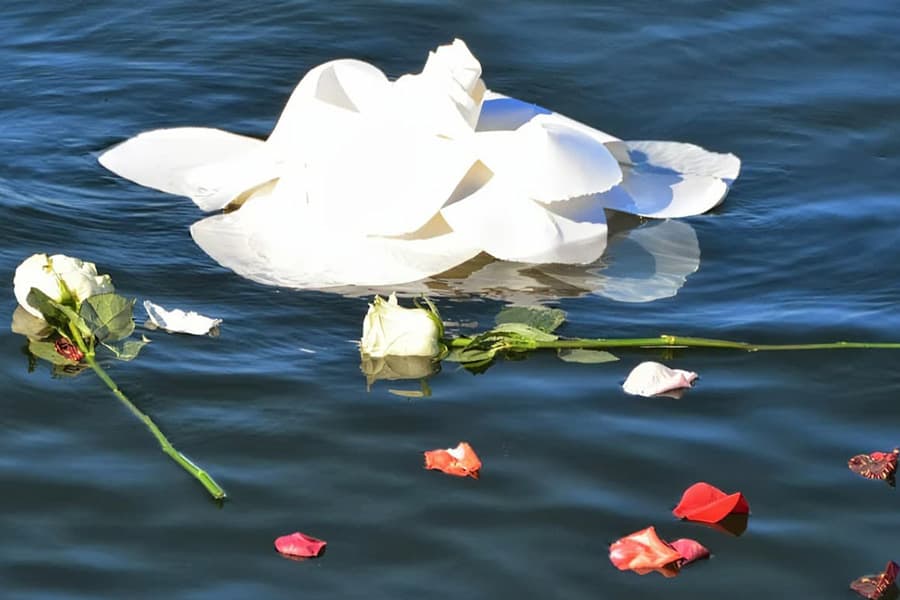 water burial