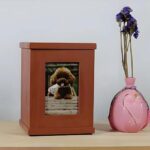 personalized wooden pet urn
