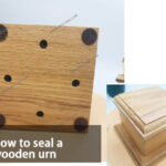 how to open a wooden urn box