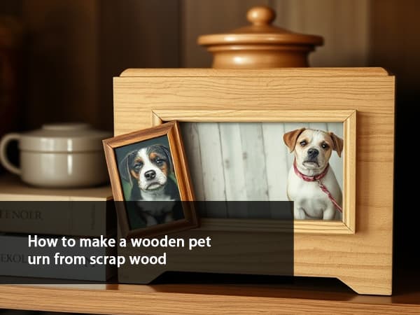 How To Make A Wooden Pet Urn From Scrap Wood