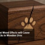 what wood effects will cause cracks in wooden urns