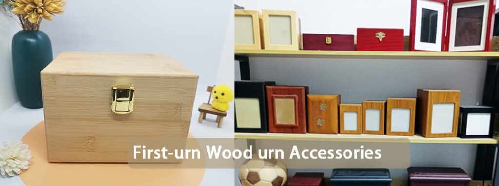 first urn wood urn accessories