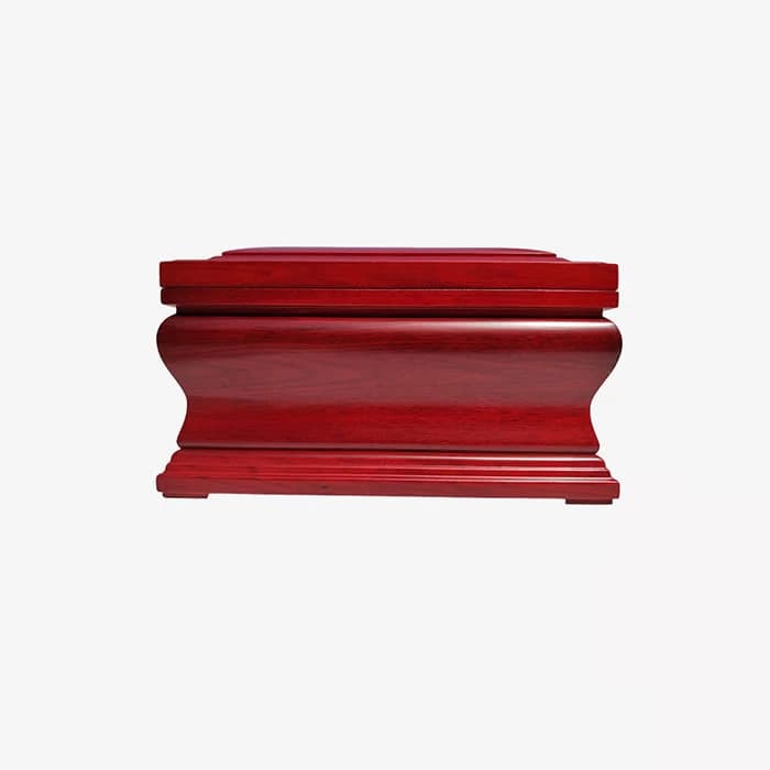 Light Cherry Urn Box Wood Urn Box for People FH102