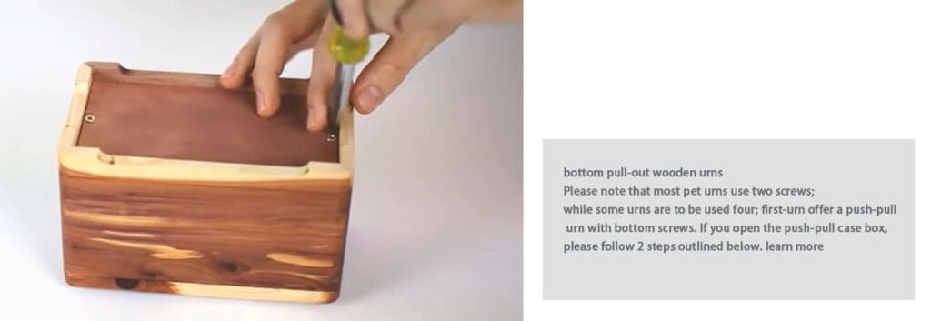 bottom-pull-out-wooden-urns