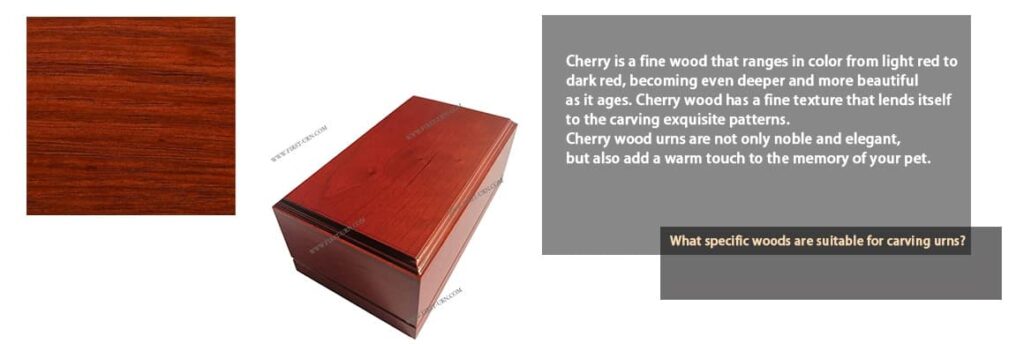 first urn cheery woode pet urn