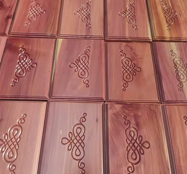 wood cremation urns with personalized engraving design