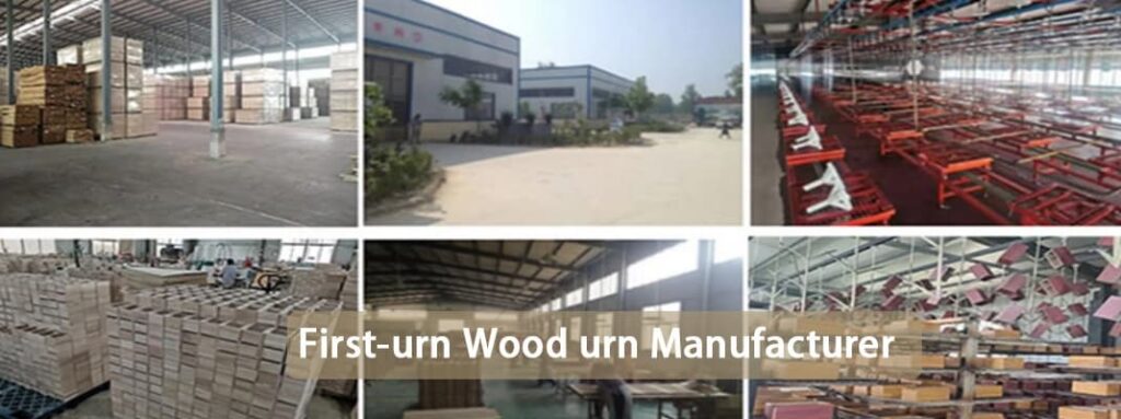 wood urn manufacturer first urn