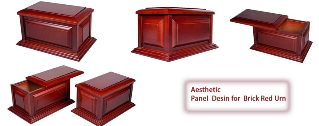 wooden pet ashes box