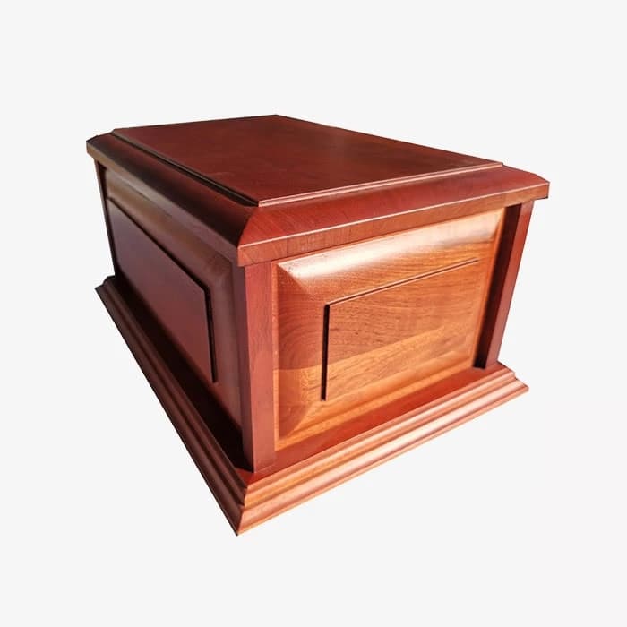 Wooden Pet Urns for Dogs, Classic Wooden Pet Ashes Box F138