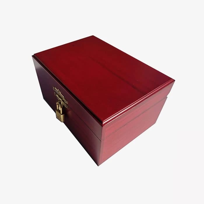 Hardwar Hinged Wooden Dog Urns for Ashes F117