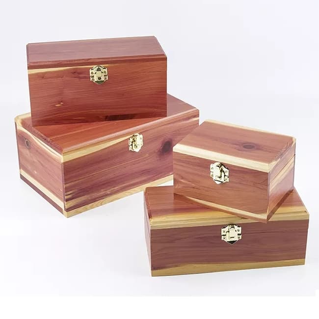 Cedar Wooden Urns, Casket Cedar Wood Box F349