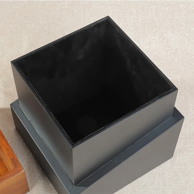 european style wood cremation urn06