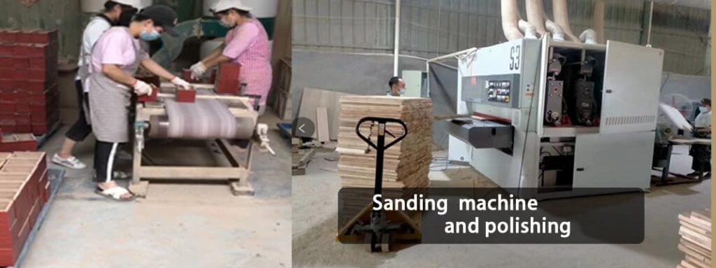 sanding and polishing first urn