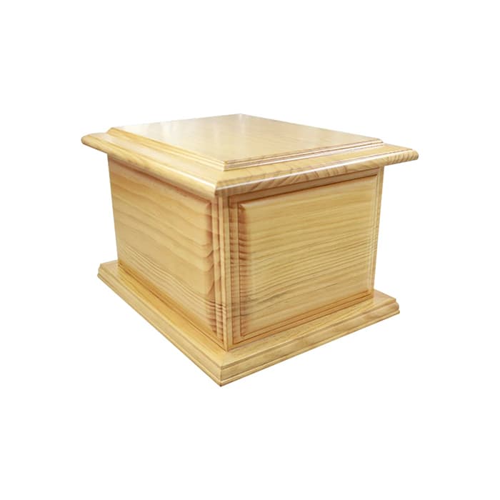 Keepsake Cremation Urn, Oak Wooden Cremation Urns for Adult F224