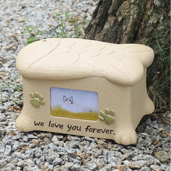Polyresin PyKeepsake Cremation Urn Box for Pets F291