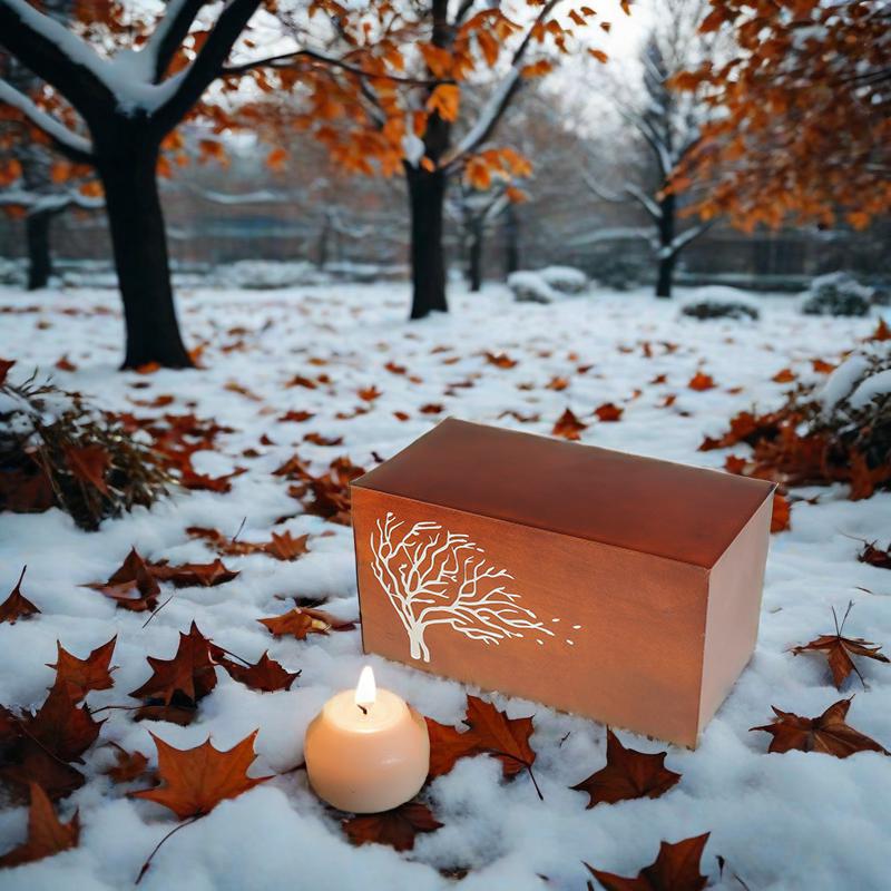 Memorial Wooden Urn Design Tree of Life F207