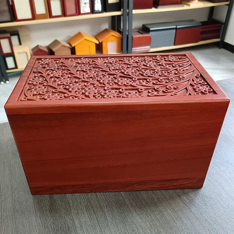 Cremation Wood Urn for Human Ashes F279