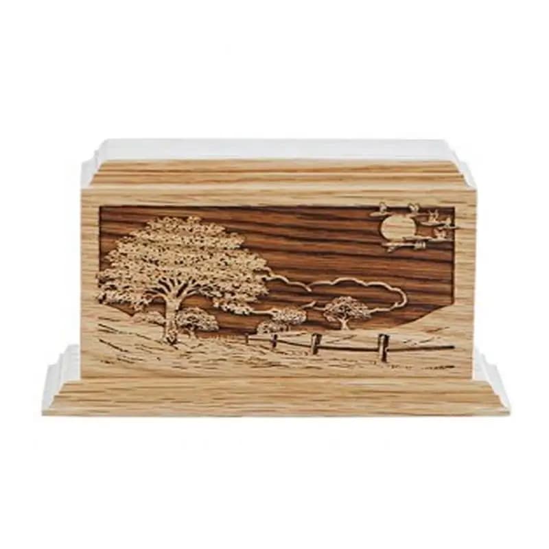 handmade wooden urns (4)