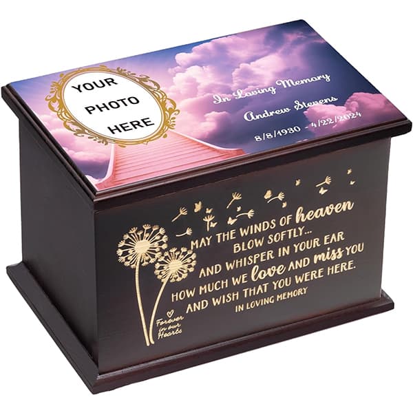 keepsake wooden urn for human ashes (1)