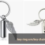 key ring urn key chain urn