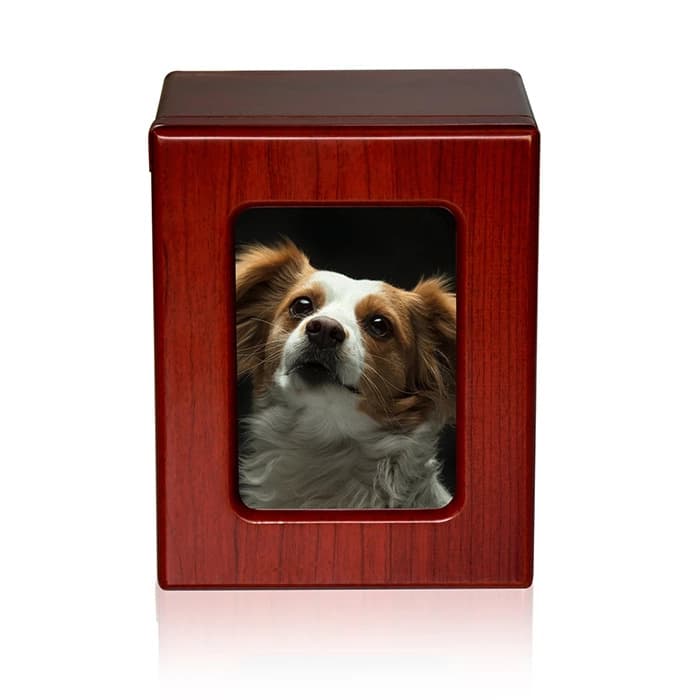 Imitation Wooden Pet Urn for Dog, Cat Ashes F150