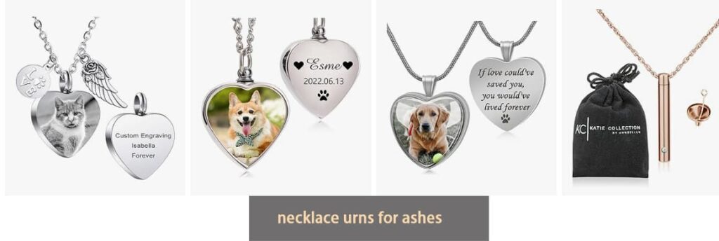 necklace urns for ashes