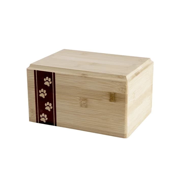 pet bamboo urn