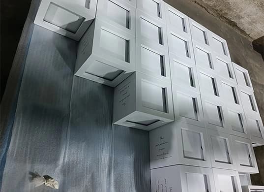 photo cube urn box