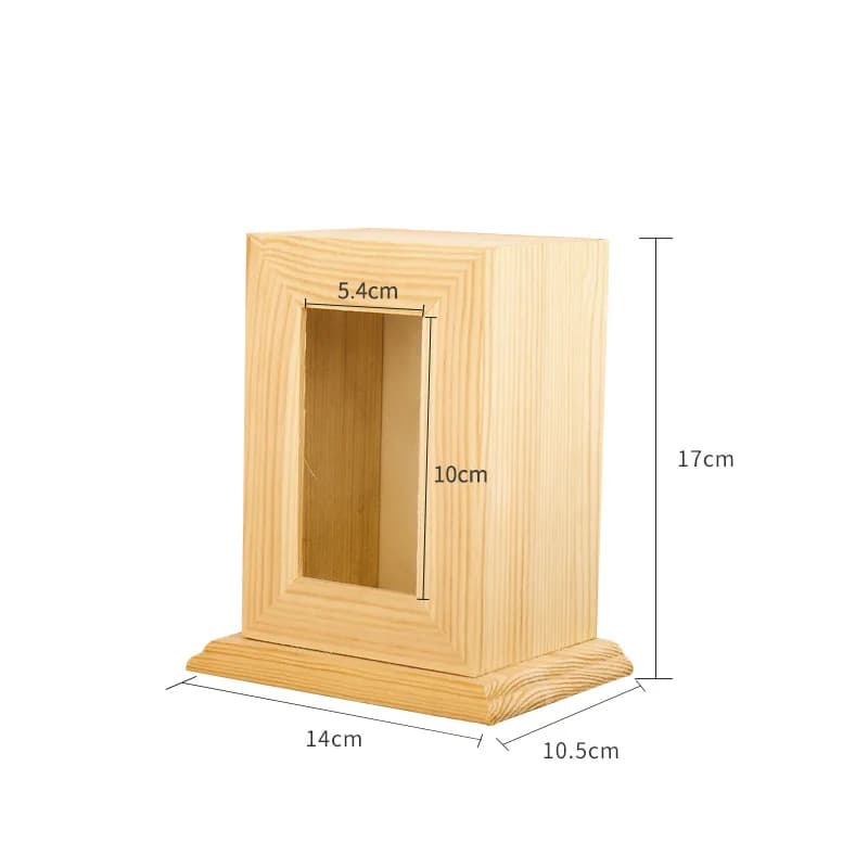 Photo Frame Design Small Wooden Keepsake Urns F287