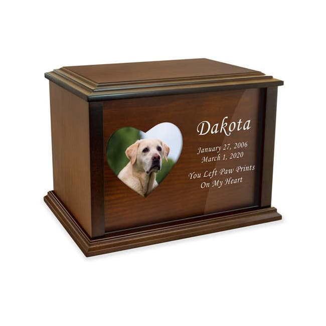 One-stop Design Wood Cremation Urns for Human or Pets F342
