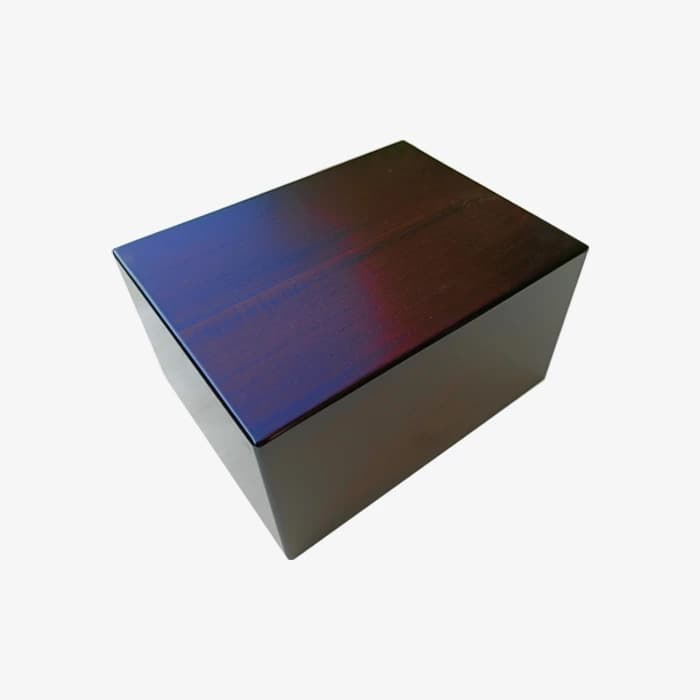 Classic Economy Wooden Urn Box, Solid Wooden Pet Ashes Box F111