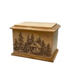 cabin in the woods wooden box01