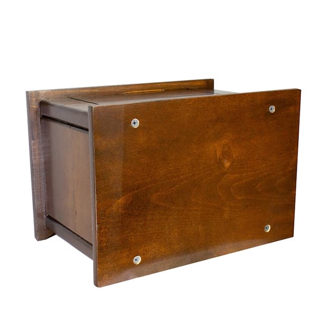 cowboy boots wood cremation urn06