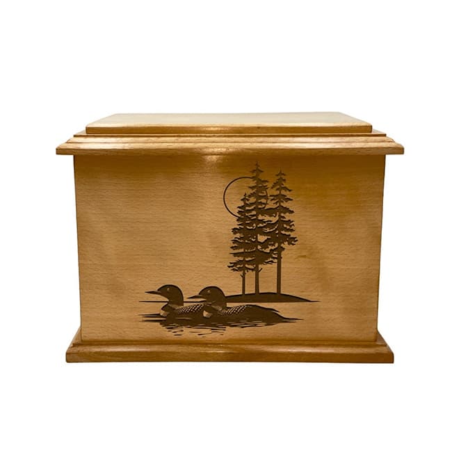 duck pond cremation urn01