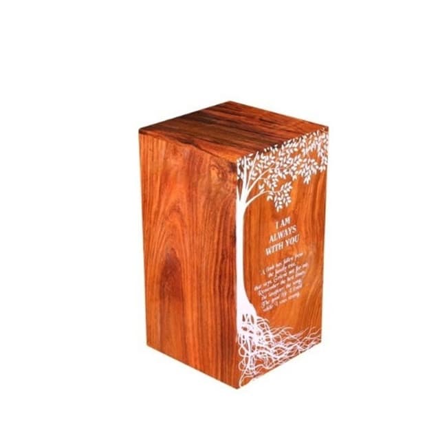 Handmade Modern Eco-Friendly Wooden Urns F430