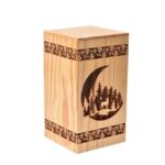 handcrafted pinewood urn07