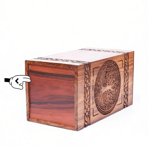 handmade wooden urn for ashes01