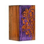 mahogany wood cremation urn04