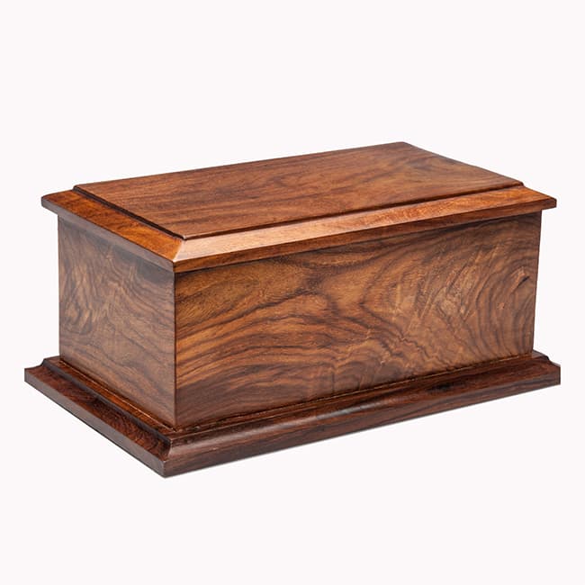 Wood Cremation Urn Use for Man and Woman Ashes F383