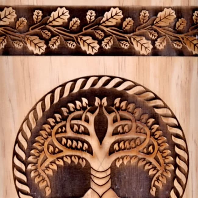 pet tree of life handmade urn box06