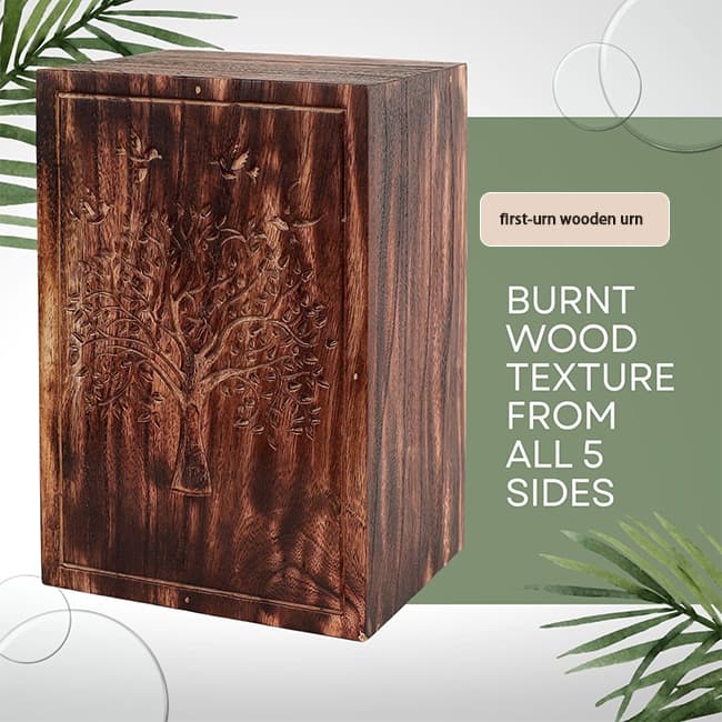 tree of life wooden urn02