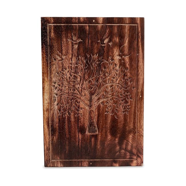 tree of life wooden urn07