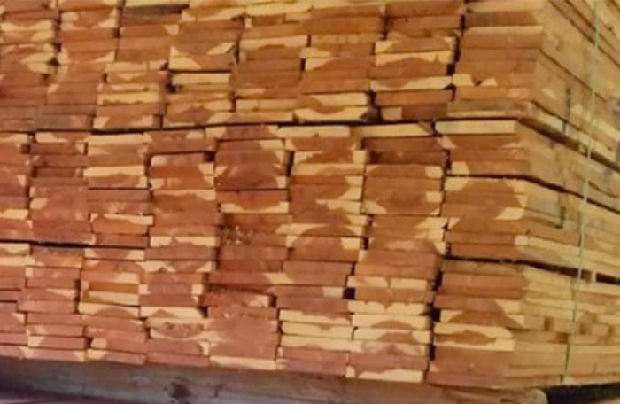western red cedar wooden box